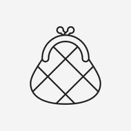 purse line icon N45