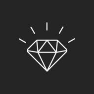 diamond line icon N23