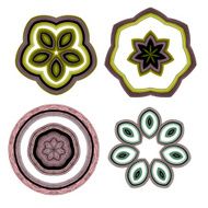 spring and summer motifs for children clothes decor N3