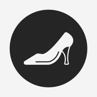 High-heeled shoes icon N2