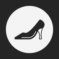 High-heeled shoes icon N4
