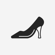 High-heeled shoes icon N5