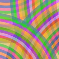 Colorful Retro Ornament
