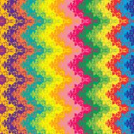 Colorful Retro Ornament N4