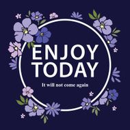 Floral print Flowers background
