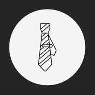Necktie line icon N13