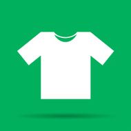 Tshirt Icon icon vector illustration Flat design style N2