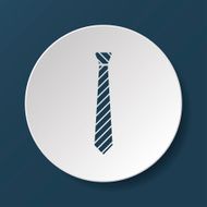 Simple icon tie N10