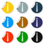 Simple icon tie N11