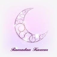 Background for Muslim Community Festival Vector Illustration N7
