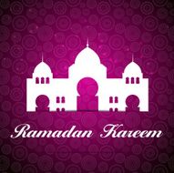 Background for Muslim Community Festival Vector Illustration N11