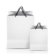 white shopping bags set N11