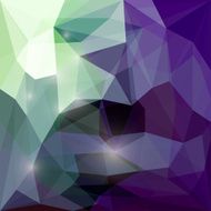 Abstract bright polygonal triangular background with glaring lights for design N5