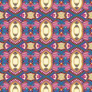 authentic seamless geometry vintage pattern ethnic style orname