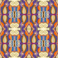 yellow authentic seamless geometry vintage pattern ethnic style