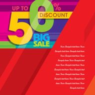 sale shopping background and label for business promotion N78