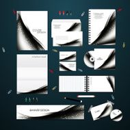 Stationery template design set N5