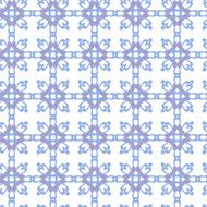 Seamless geometric floral pattern N4