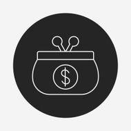 purse line icon N46