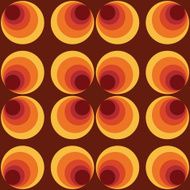 Seamless geometric vintage wallpaper vector illustration N2