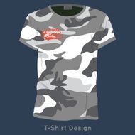 camouflage T-Shirt Design Print N2