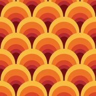 Seamless geometric vintage wallpaper vector illustration N3