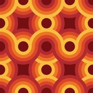 Seamless geometric vintage wallpaper vector illustration N4