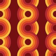 Seamless geometric vintage wallpaper vector illustration N5