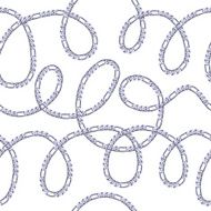 Silver chains on white background N3