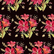 Watercolor Flowers N24