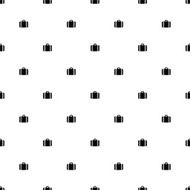 Vector seamless pattern business bag
