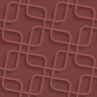 Marsala color vector seamless pattern with 3D effect N15