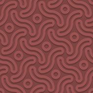 Marsala color vector seamless pattern with 3D effect N16