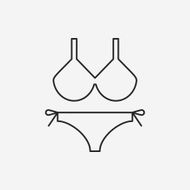 bikini line icon N13