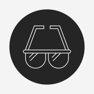 sunglasses line icon N30