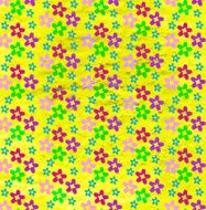 colorful flower pattern background