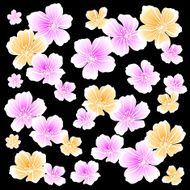 flower material N22