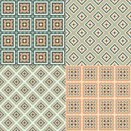 Geometric seamless pattern N83