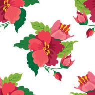 Seamless floral background N143