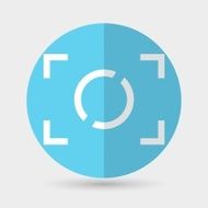 Camera icon on a white background N3