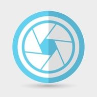 Camera icon on a white background N5