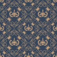 Seamless vintage Wallpaper N8