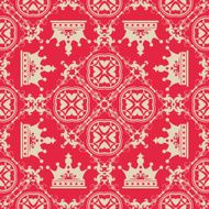 Seamless vintage Wallpaper N11