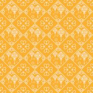 Chinese New Year Seamless Pattern