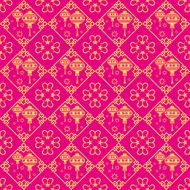 Chinese New Year Seamless Pattern N3