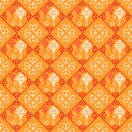Chinese New Year Seamless Pattern N4