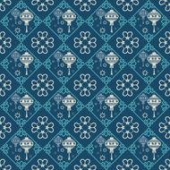 Chinese New Year Seamless Pattern N6
