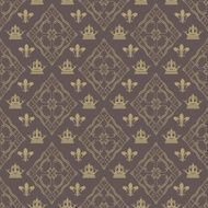 Seamless vintage Wallpaper N14