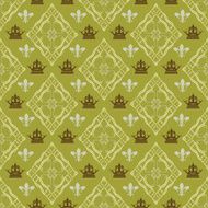 Seamless vintage Wallpaper N15
