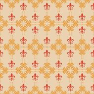 Seamless vintage Wallpaper N40
